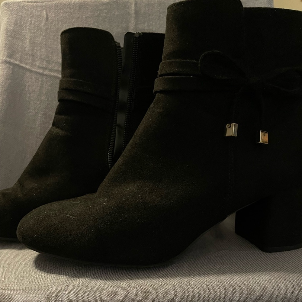 Kelly & Katie Black Ankle Booties
